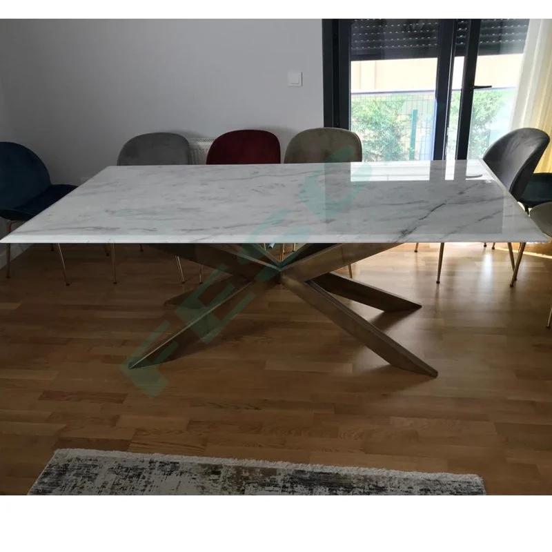Snowy Marble Dining Table 66